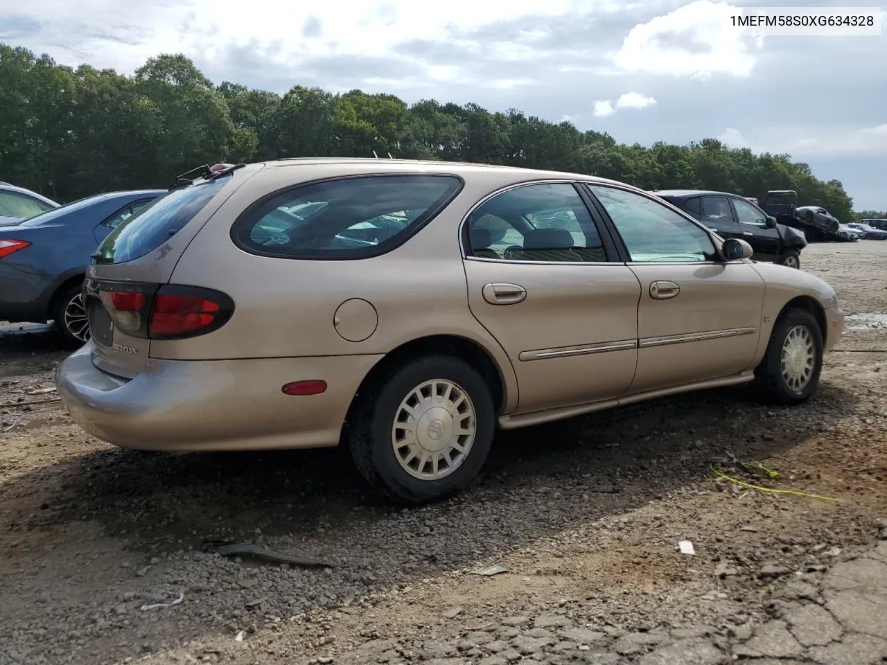 1999 Mercury Sable Gs VIN: 1MEFM58S0XG634328 Lot: 70043144