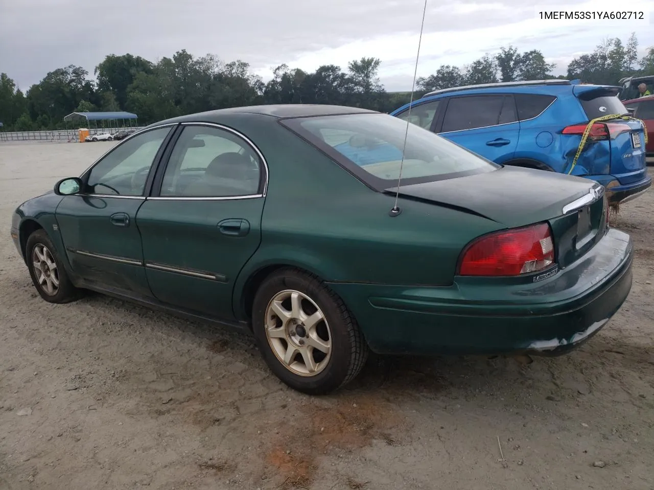 2000 Mercury Sable Ls VIN: 1MEFM53S1YA602712 Lot: 65767904