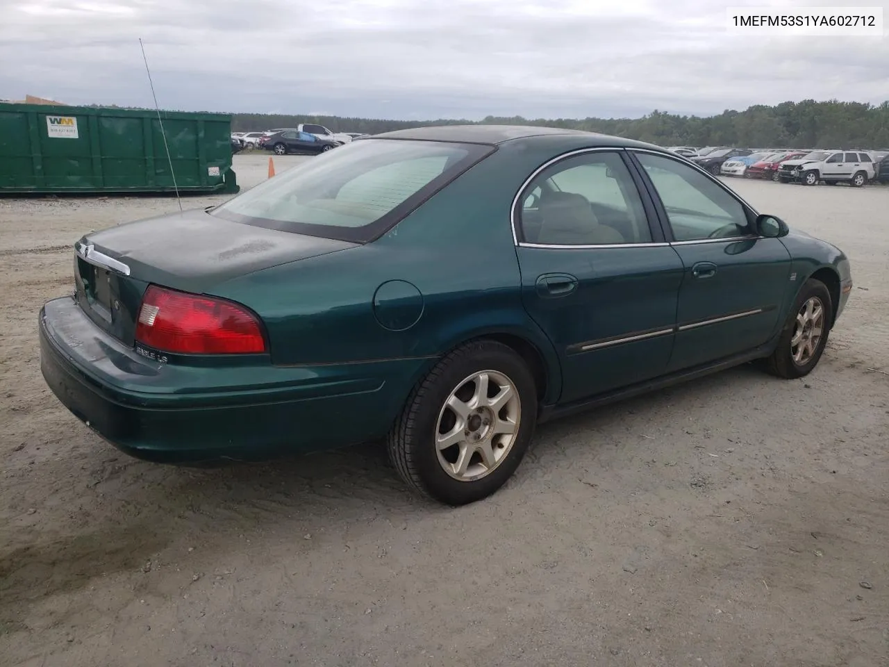 1MEFM53S1YA602712 2000 Mercury Sable Ls