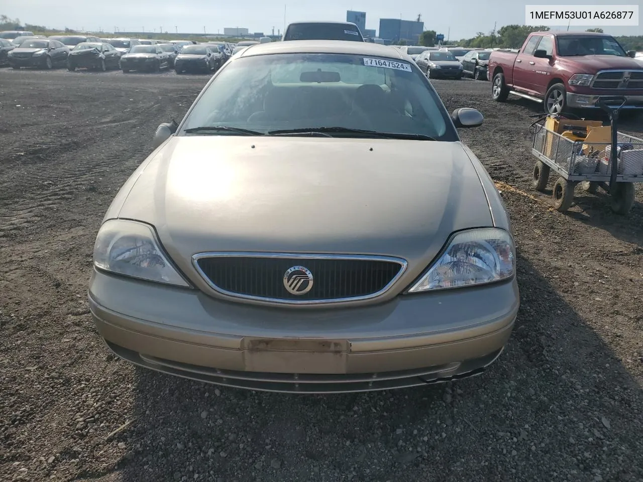 1MEFM53U01A626877 2001 Mercury Sable Ls