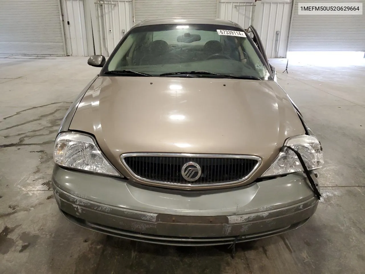 2002 Mercury Sable Gs VIN: 1MEFM50U52G629664 Lot: 67339114