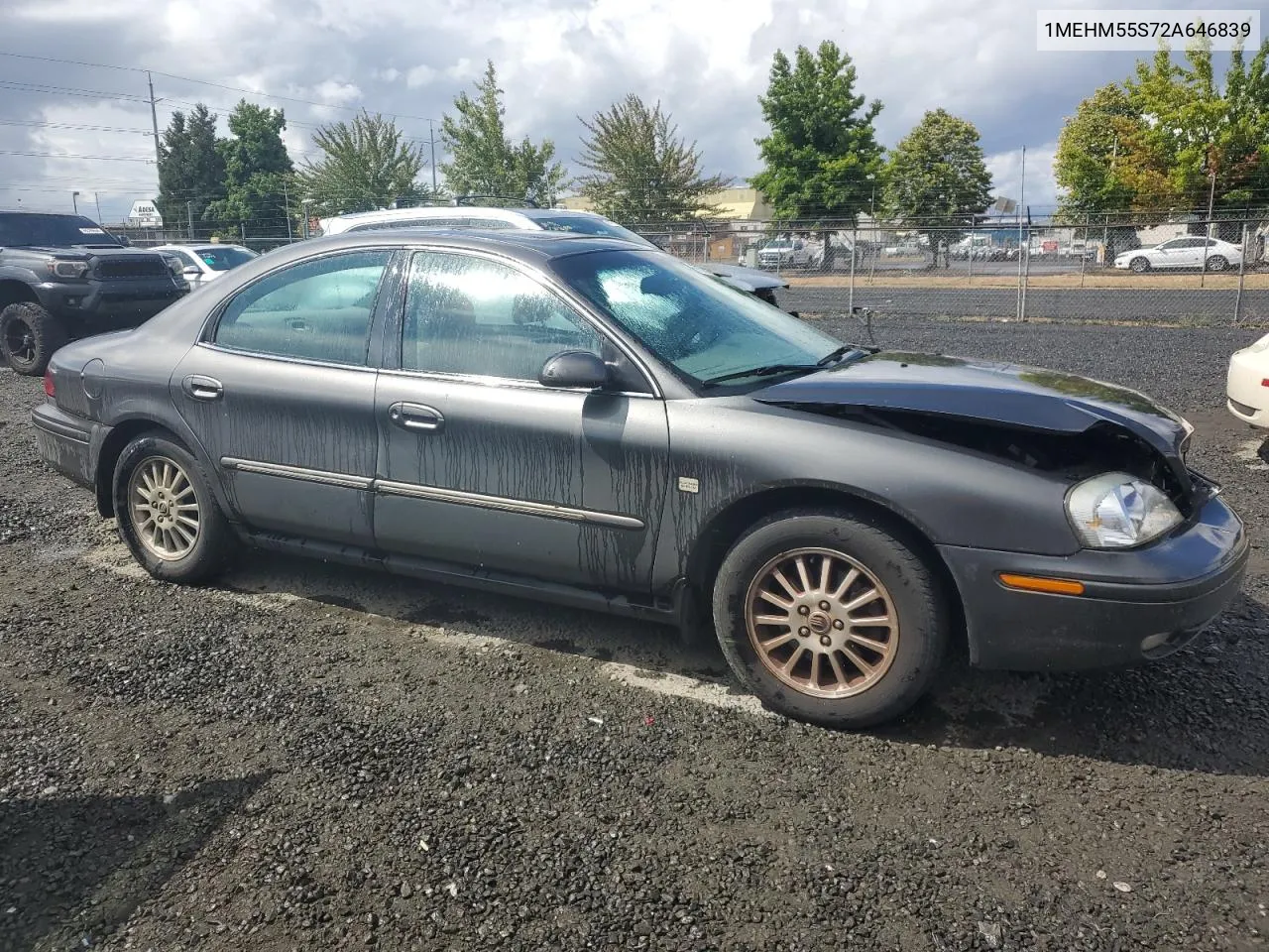 2002 Mercury Sable Ls Premium VIN: 1MEHM55S72A646839 Lot: 67370994