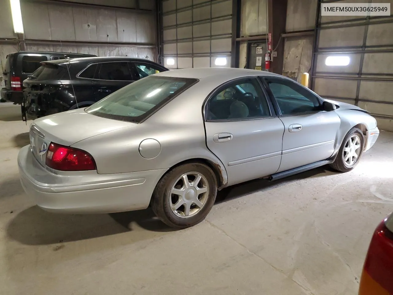 2003 Mercury Sable Gs VIN: 1MEFM50UX3G625949 Lot: 71662624