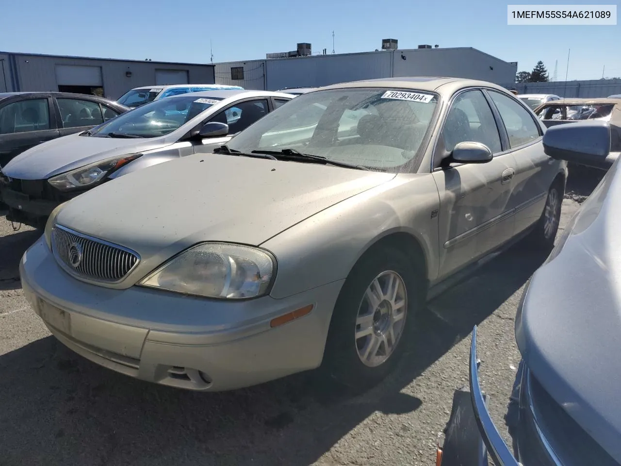 2004 Mercury Sable Ls Premium VIN: 1MEFM55S54A621089 Lot: 70293404