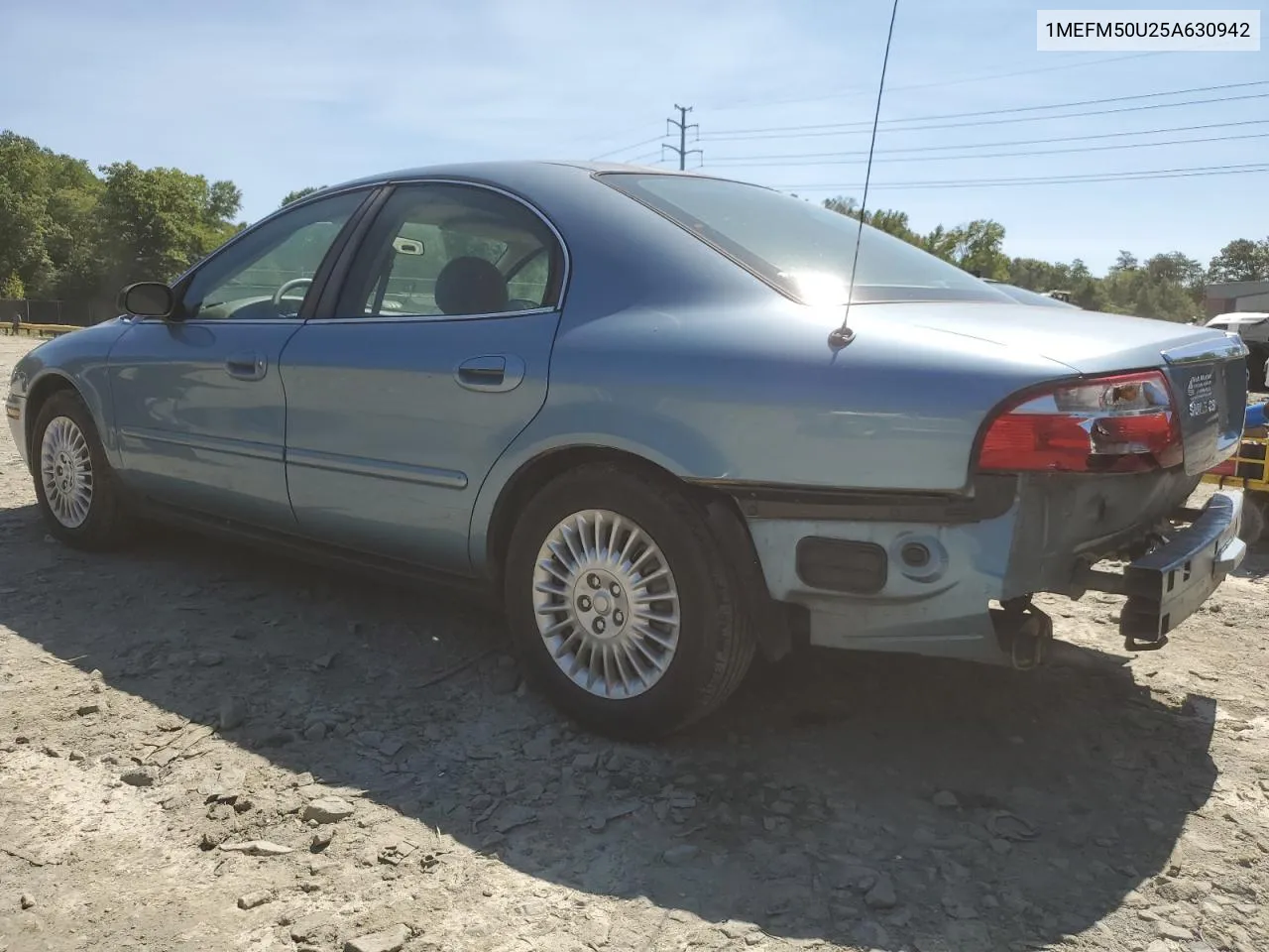 2005 Mercury Sable Gs VIN: 1MEFM50U25A630942 Lot: 68129894