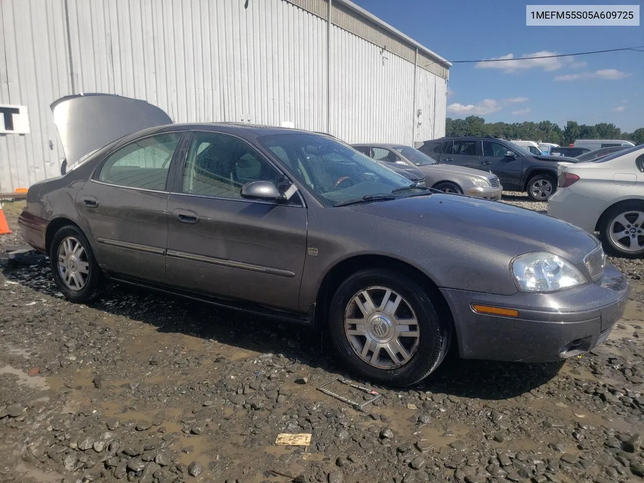 2005 Mercury Sable Ls Premium VIN: 1MEFM55S05A609725 Lot: 70487494