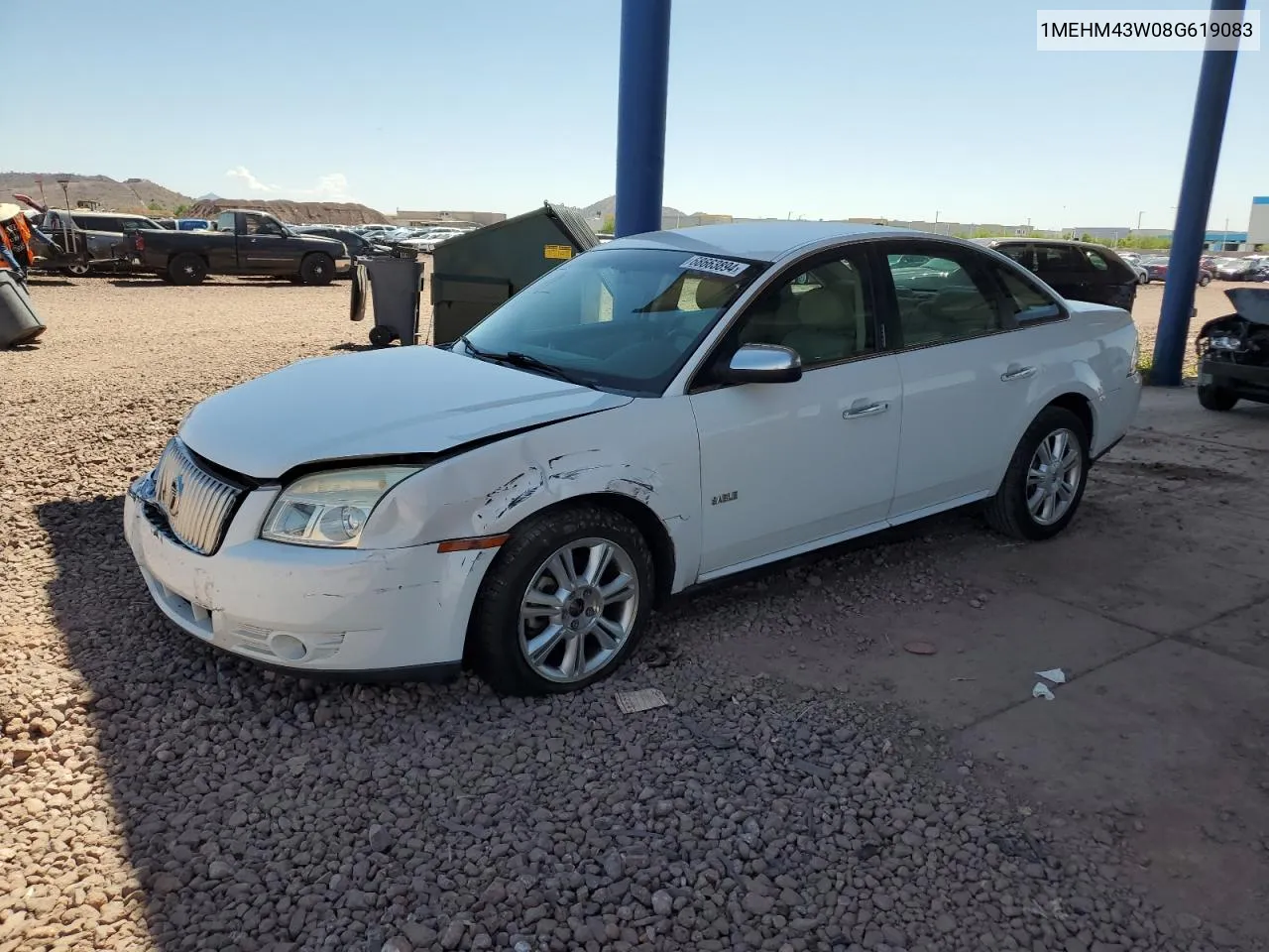 1MEHM43W08G619083 2008 Mercury Sable Premier