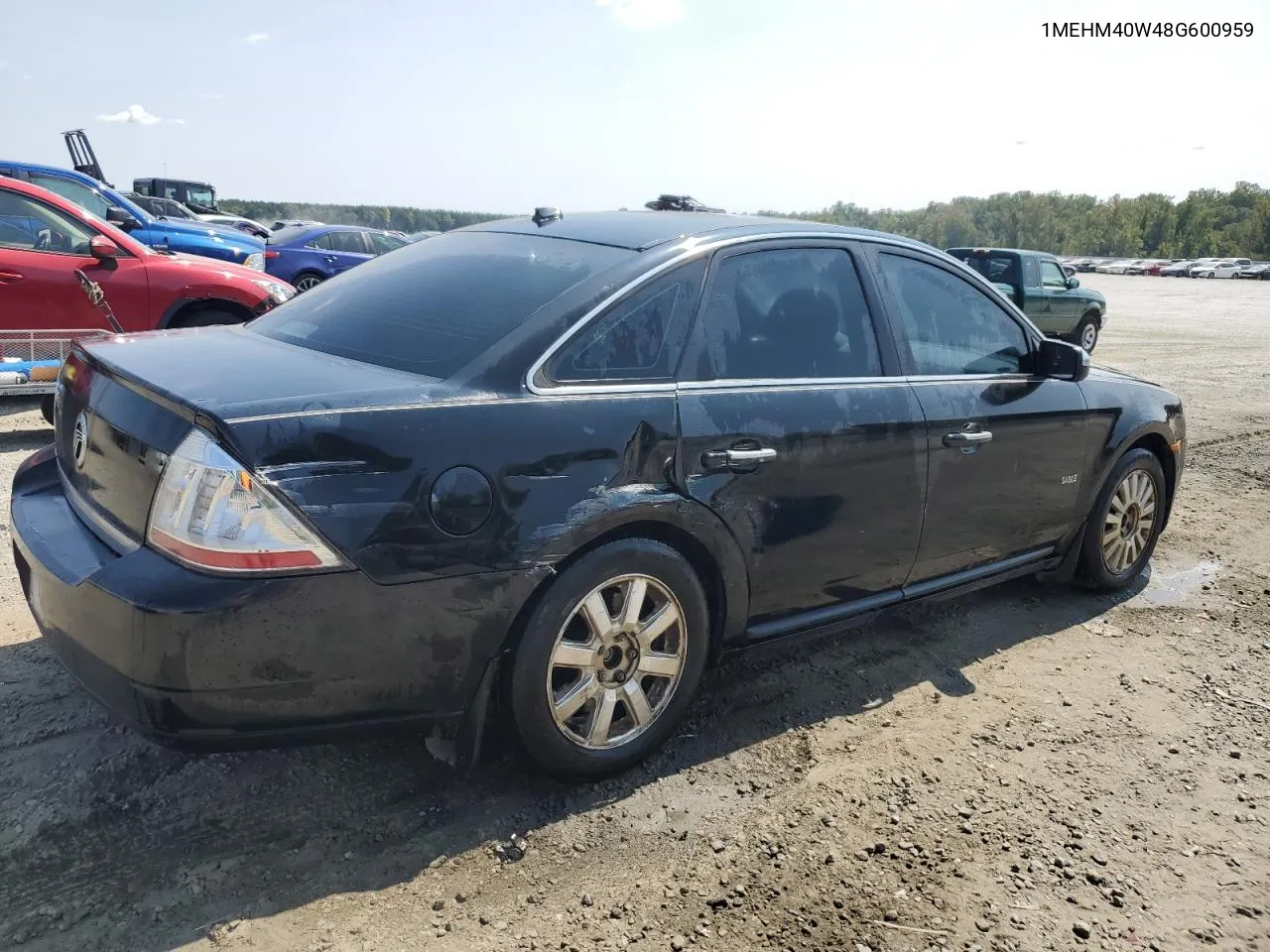 2008 Mercury Sable Luxury VIN: 1MEHM40W48G600959 Lot: 71079954