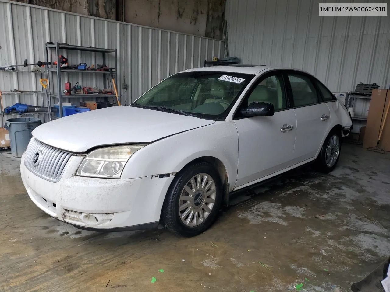 1MEHM42W98G604910 2008 Mercury Sable Premier