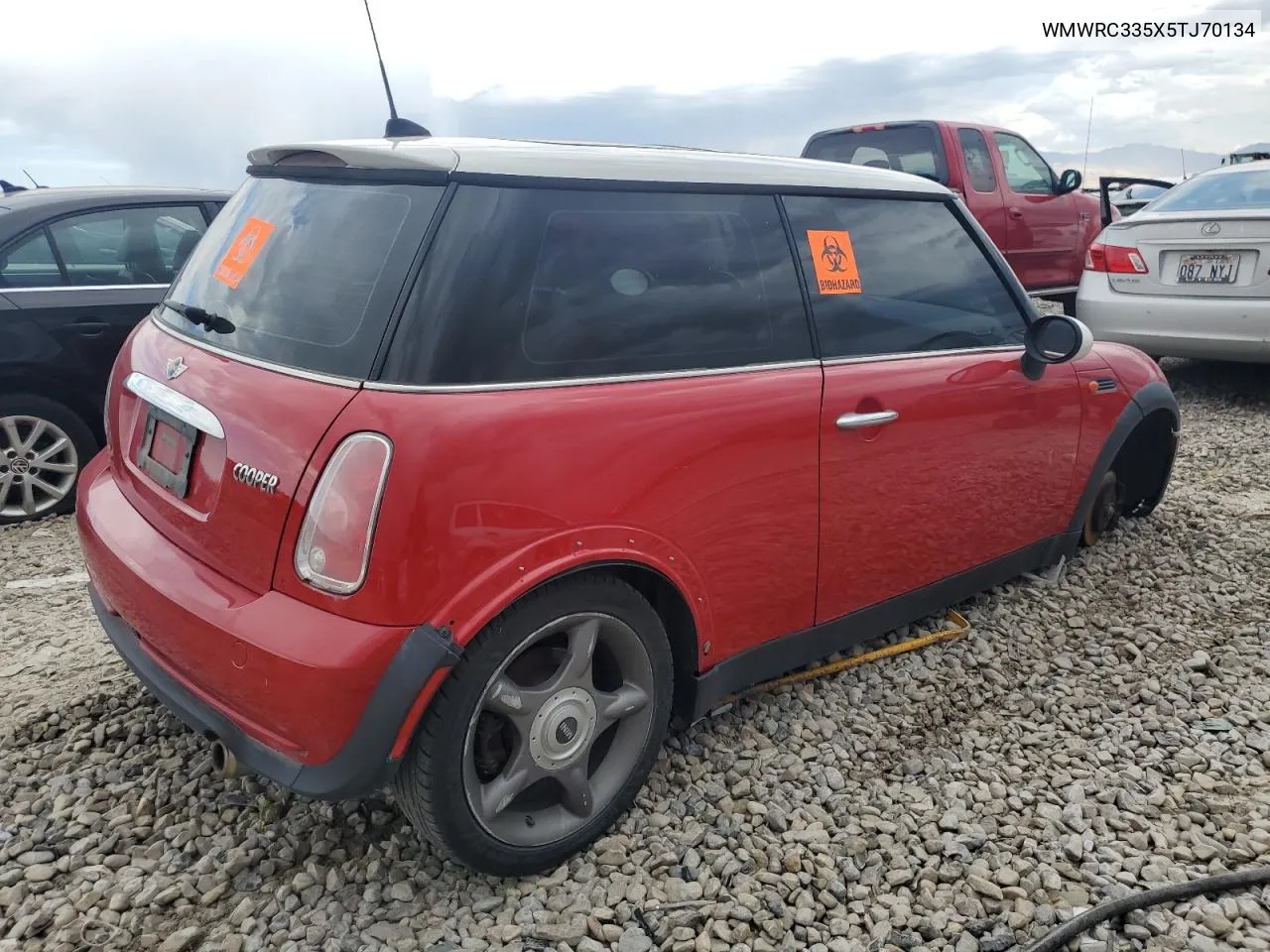 2005 Mini Cooper VIN: WMWRC335X5TJ70134 Lot: 69847904