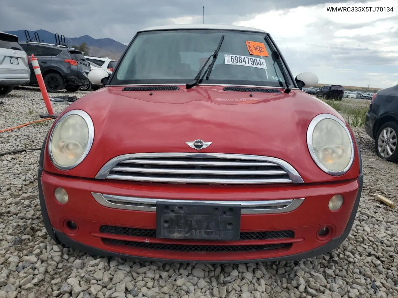 2005 Mini Cooper VIN: WMWRC335X5TJ70134 Lot: 69847904