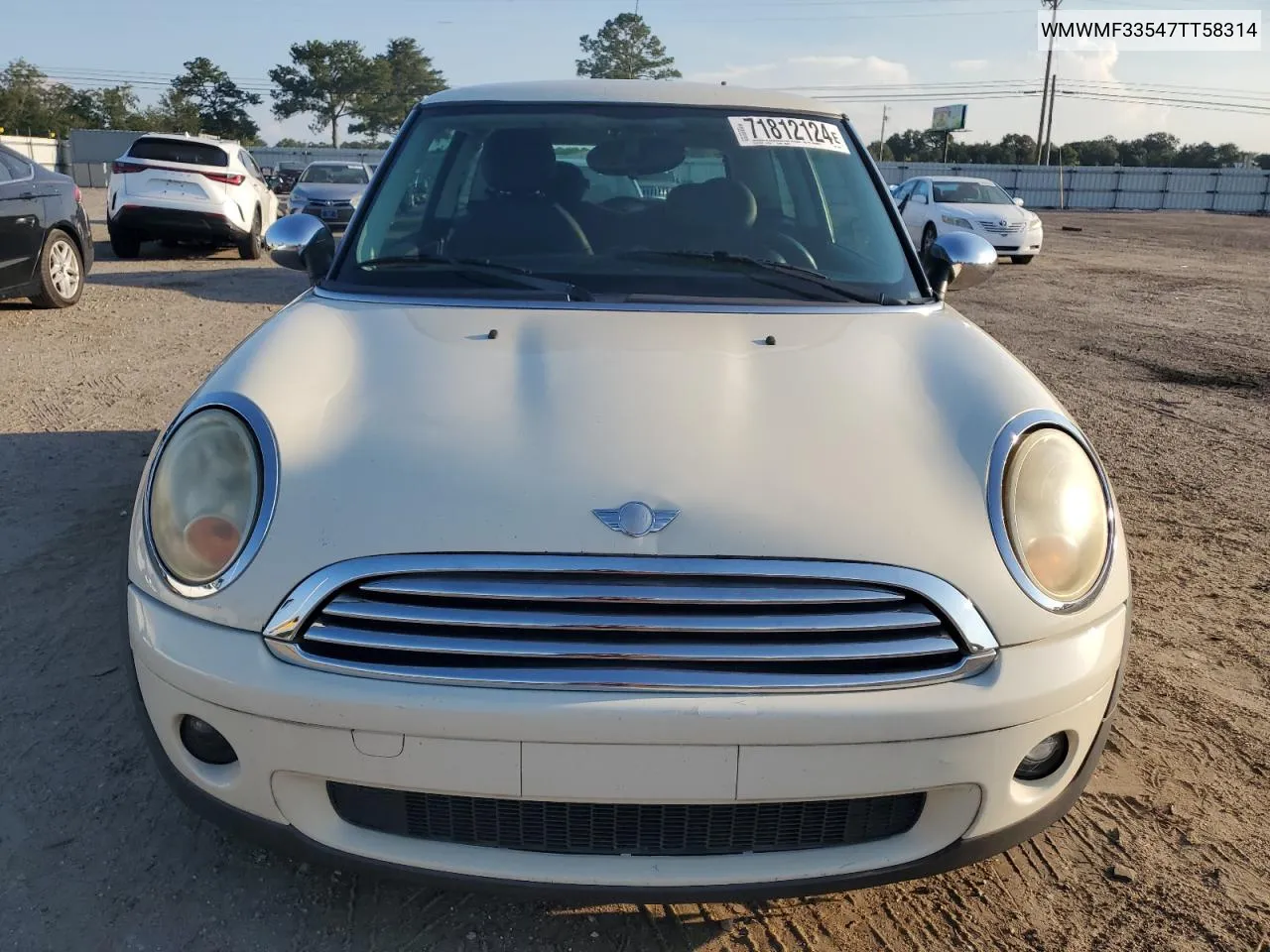 2007 Mini Cooper VIN: WMWMF33547TT58314 Lot: 71812124