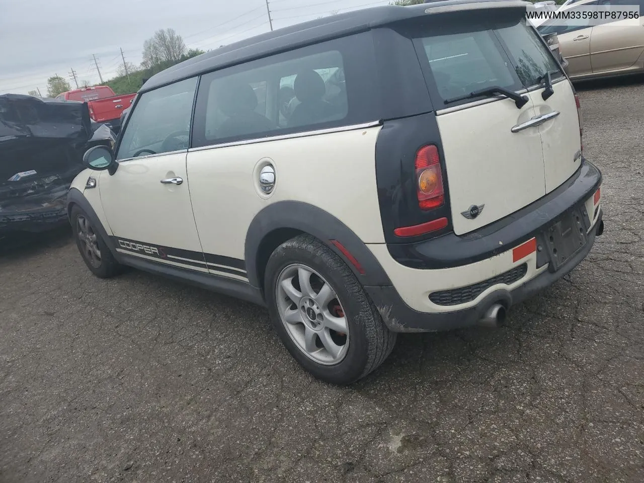 2008 Mini Cooper S Clubman VIN: WMWMM33598TP87956 Lot: 50262274