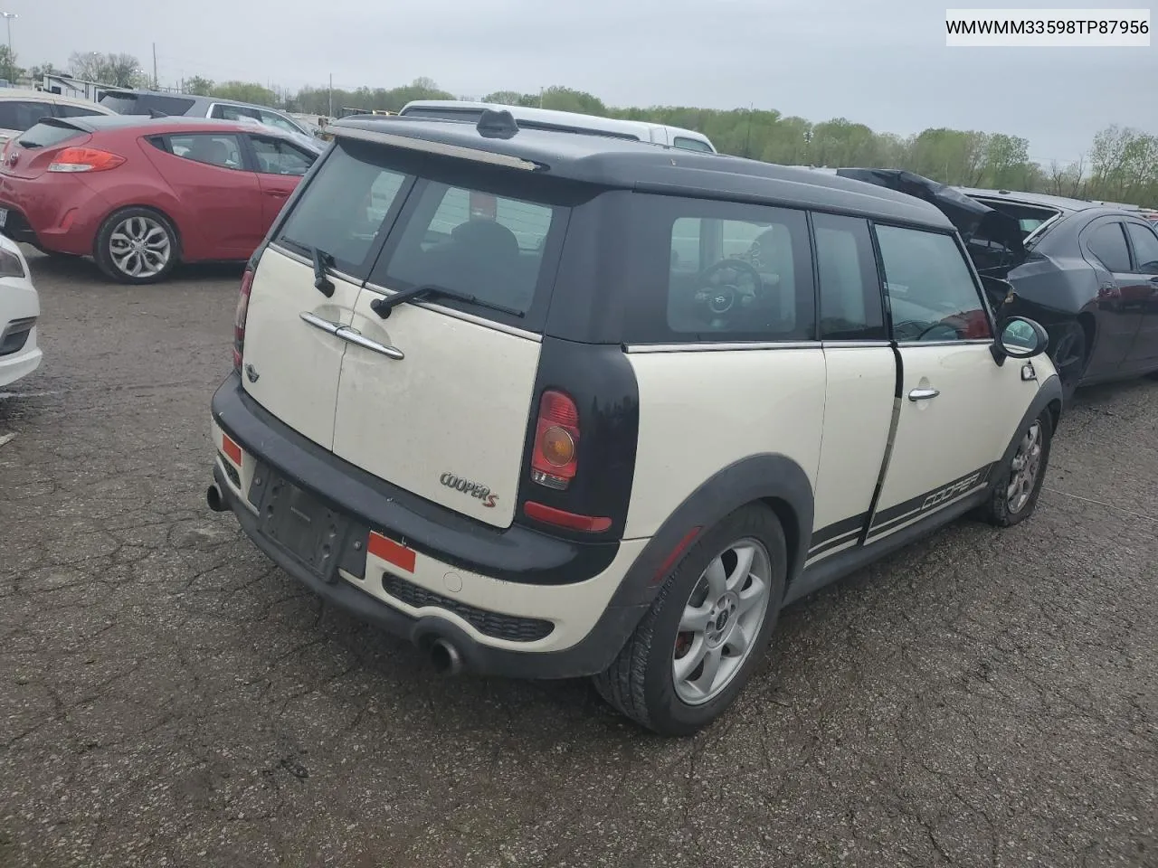 WMWMM33598TP87956 2008 Mini Cooper S Clubman