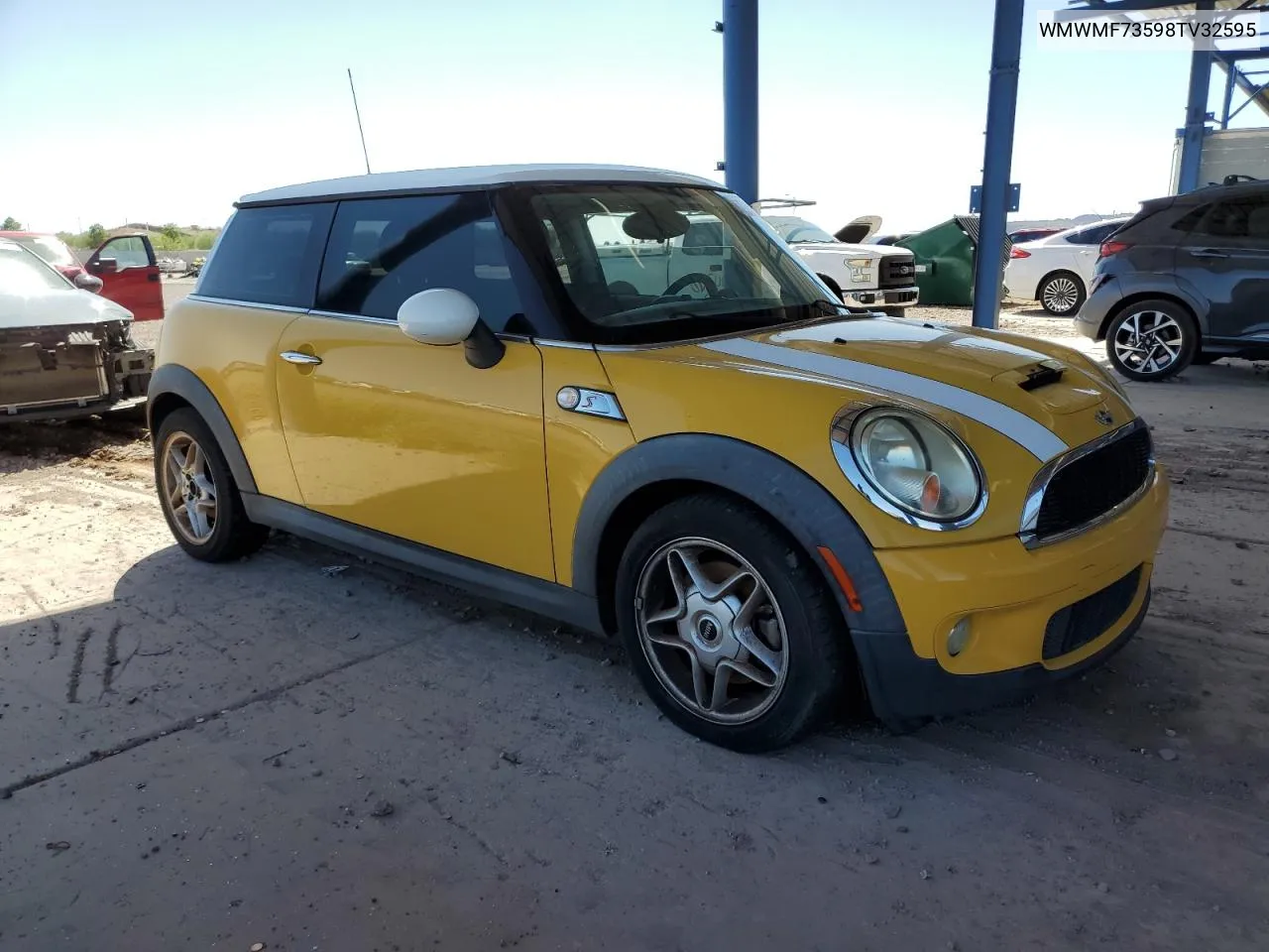 2008 Mini Cooper S VIN: WMWMF73598TV32595 Lot: 72201784