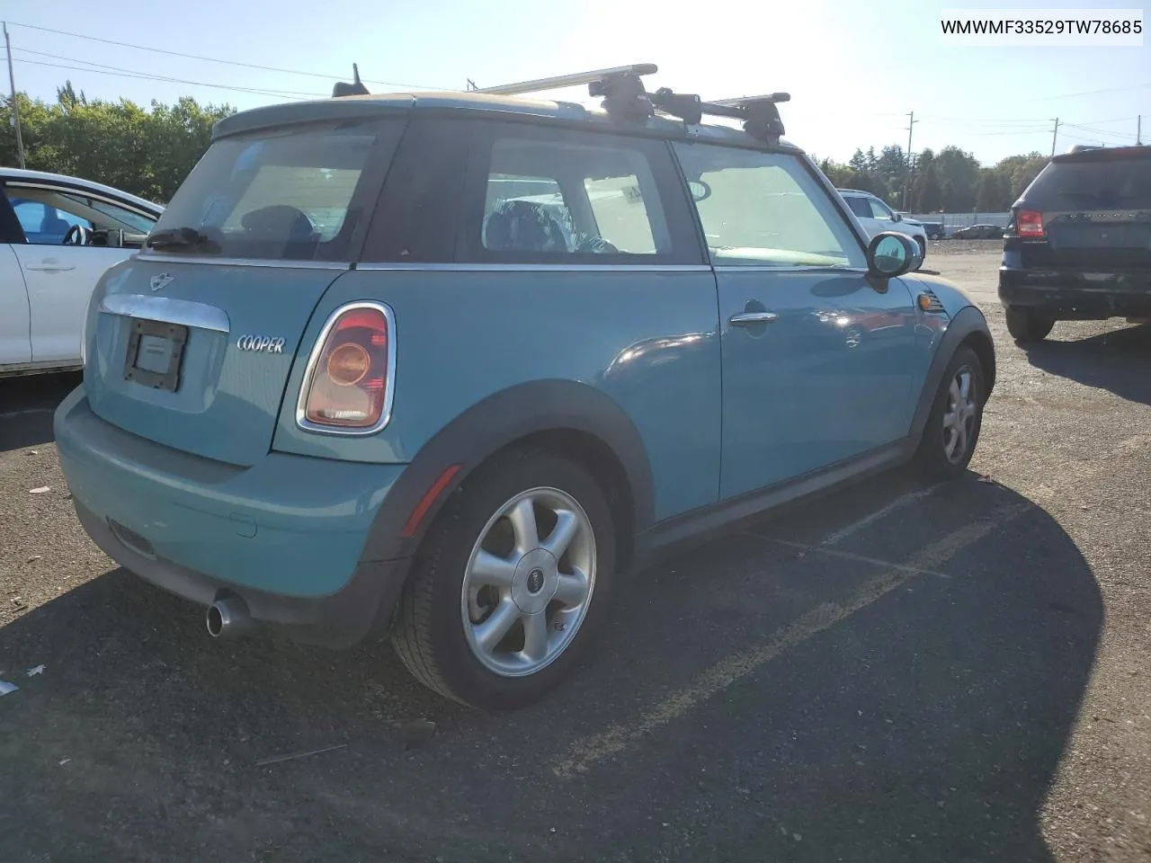 2009 Mini Cooper VIN: WMWMF33529TW78685 Lot: 71119344