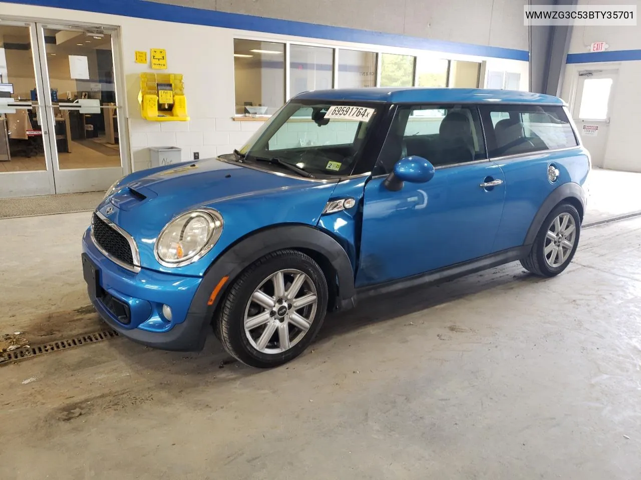 2011 Mini Cooper S Clubman VIN: WMWZG3C53BTY35701 Lot: 69591764