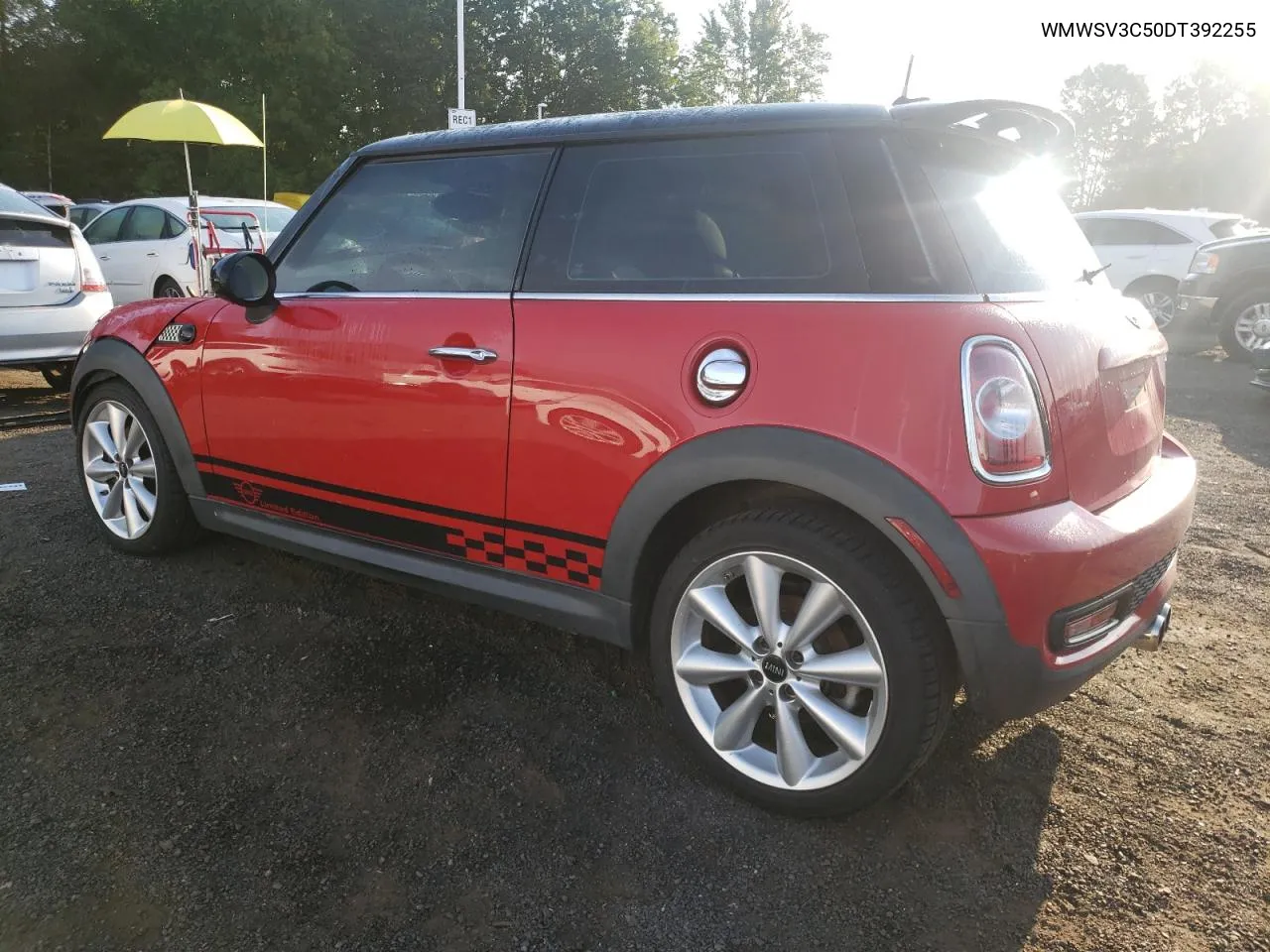 2013 Mini Cooper S VIN: WMWSV3C50DT392255 Lot: 72317924