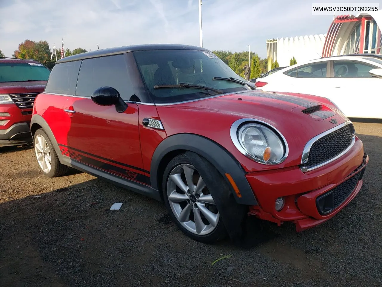 2013 Mini Cooper S VIN: WMWSV3C50DT392255 Lot: 72317924