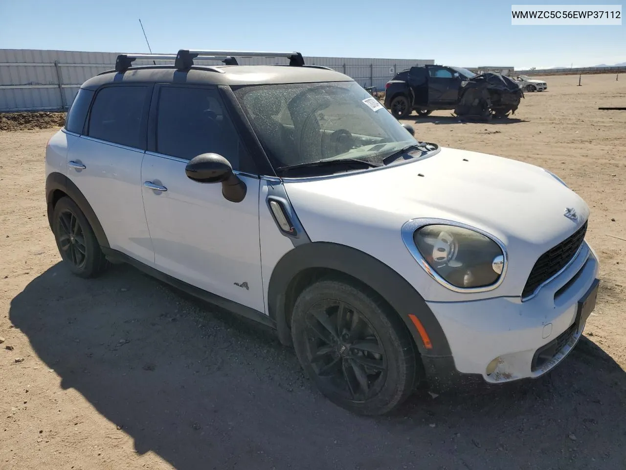 2014 Mini Cooper S Countryman VIN: WMWZC5C56EWP37112 Lot: 72078244