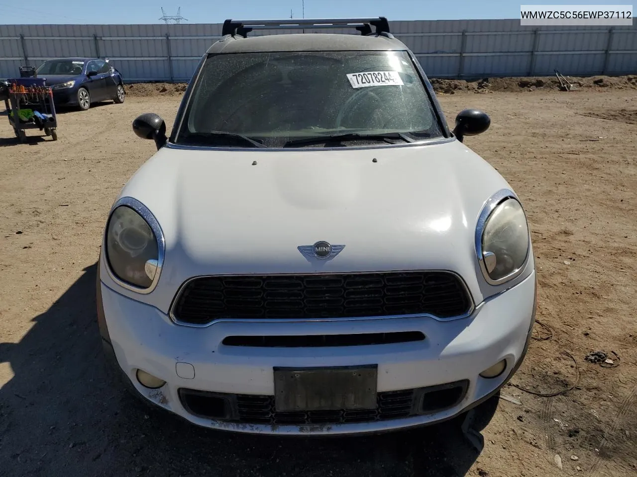 2014 Mini Cooper S Countryman VIN: WMWZC5C56EWP37112 Lot: 72078244