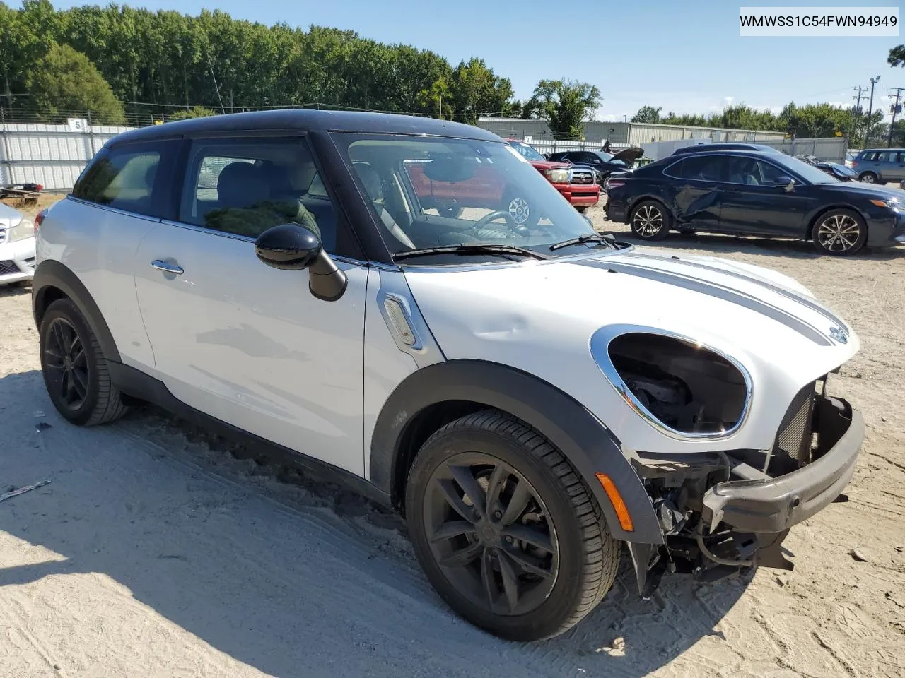 WMWSS1C54FWN94949 2015 Mini Cooper Paceman