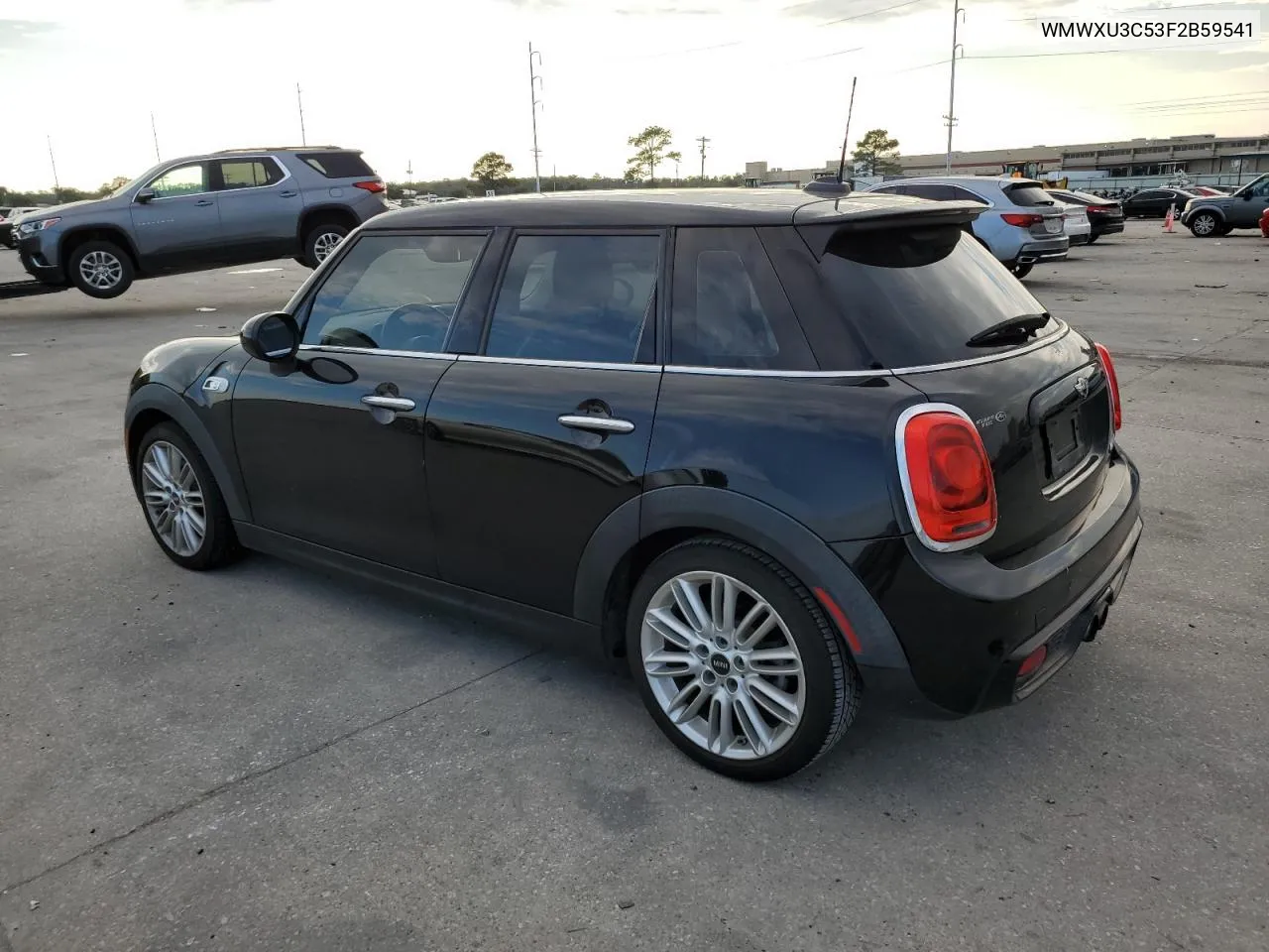 2015 Mini Cooper S VIN: WMWXU3C53F2B59541 Lot: 72035464