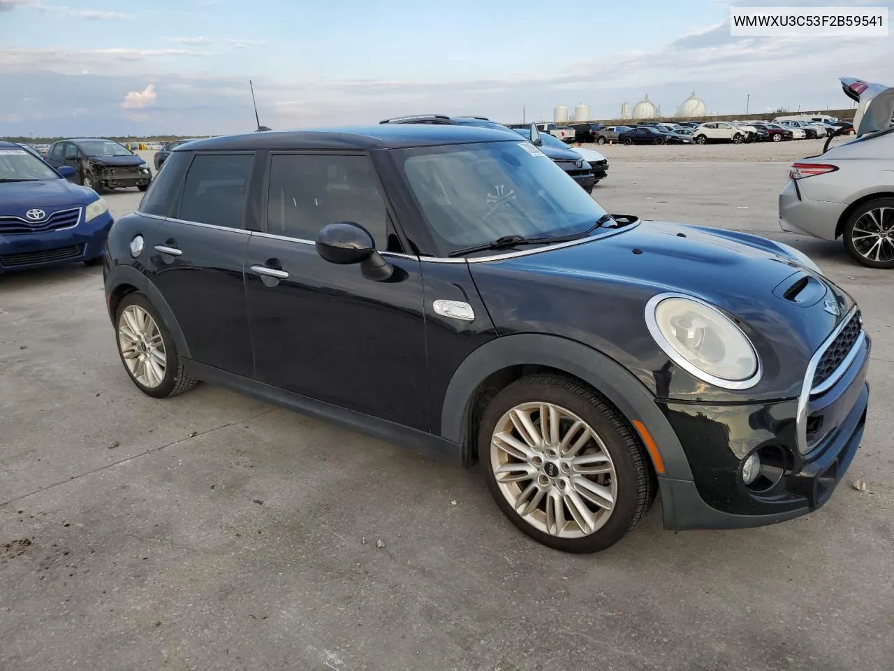 2015 Mini Cooper S VIN: WMWXU3C53F2B59541 Lot: 72035464