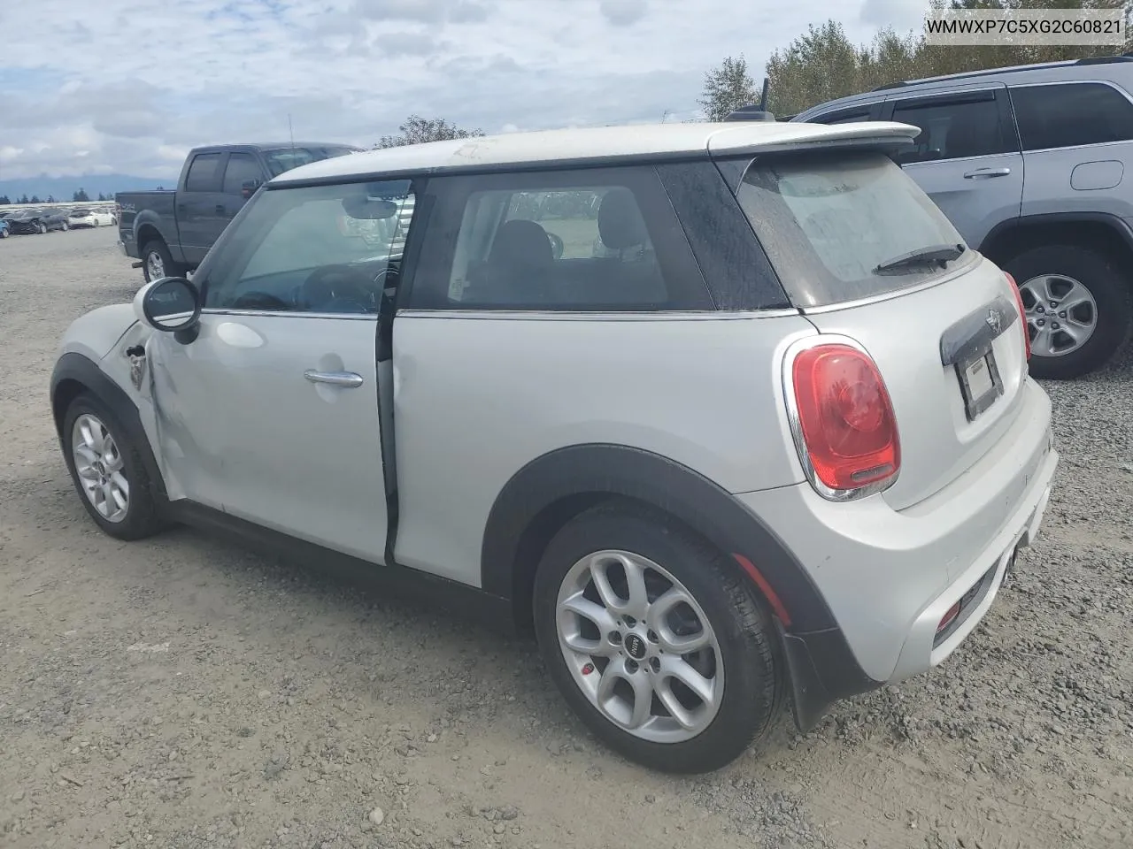 WMWXP7C5XG2C60821 2016 Mini Cooper S