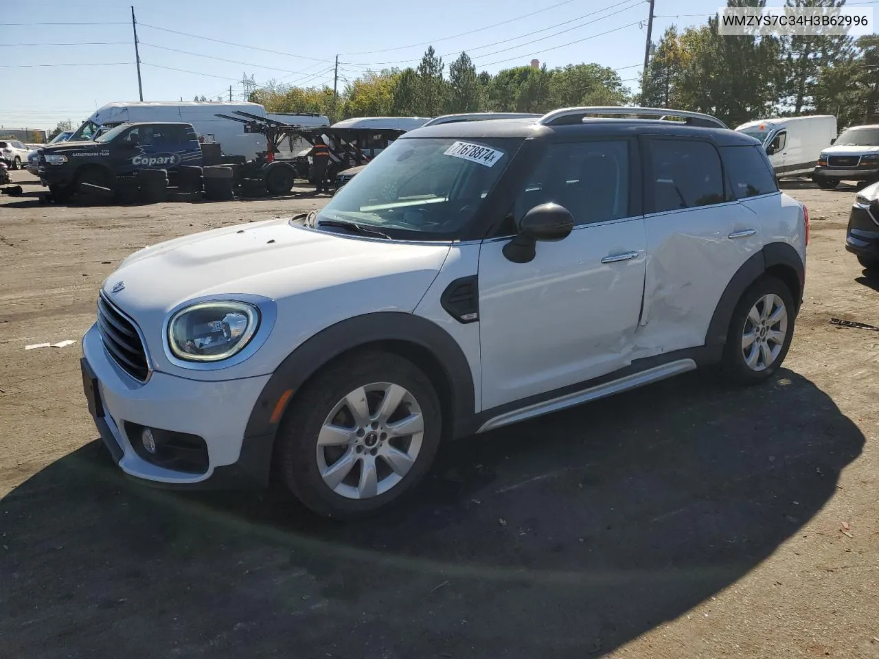 WMZYS7C34H3B62996 2017 Mini Cooper Countryman