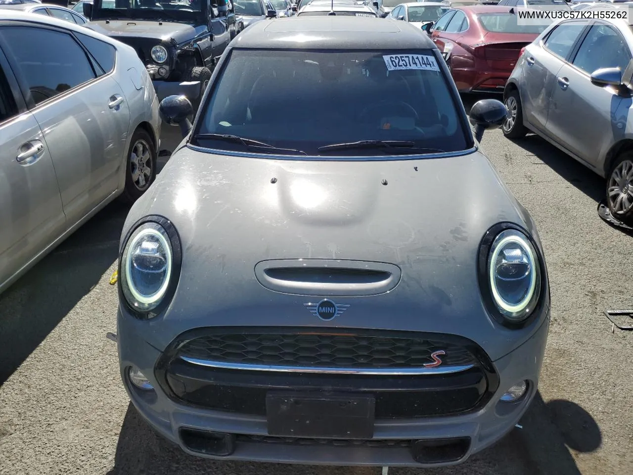 2019 Mini Cooper S VIN: WMWXU3C57K2H55262 Lot: 62574144