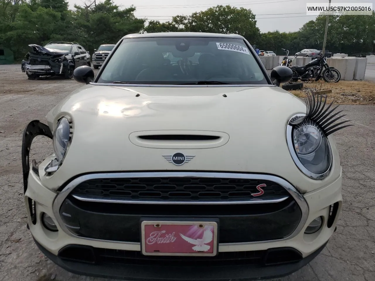 2019 Mini Cooper S Clubman All4 VIN: WMWLU5C57K2G05016 Lot: 65000604