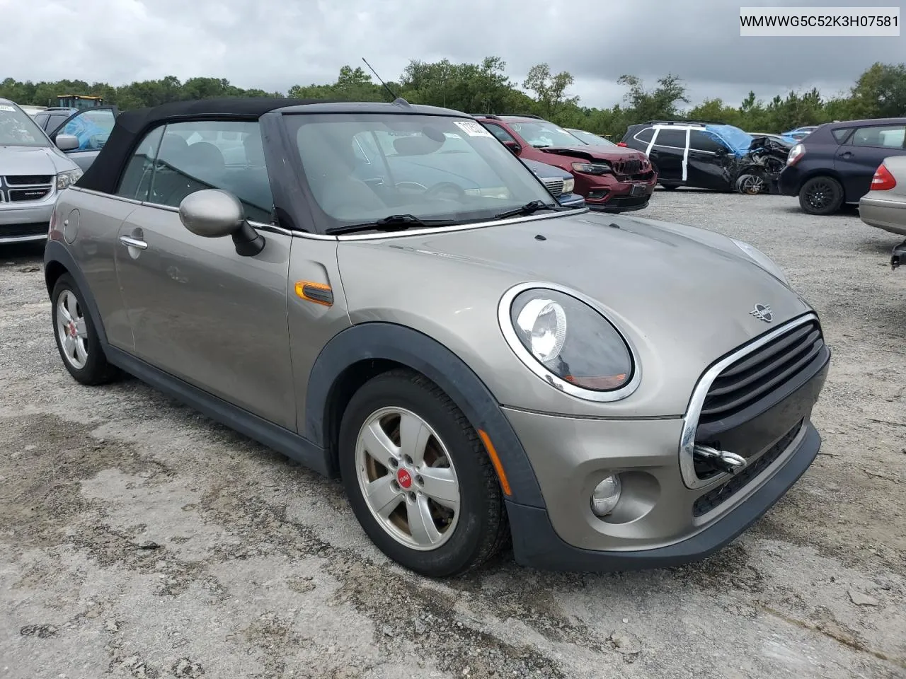 2019 Mini Cooper VIN: WMWWG5C52K3H07581 Lot: 71253734