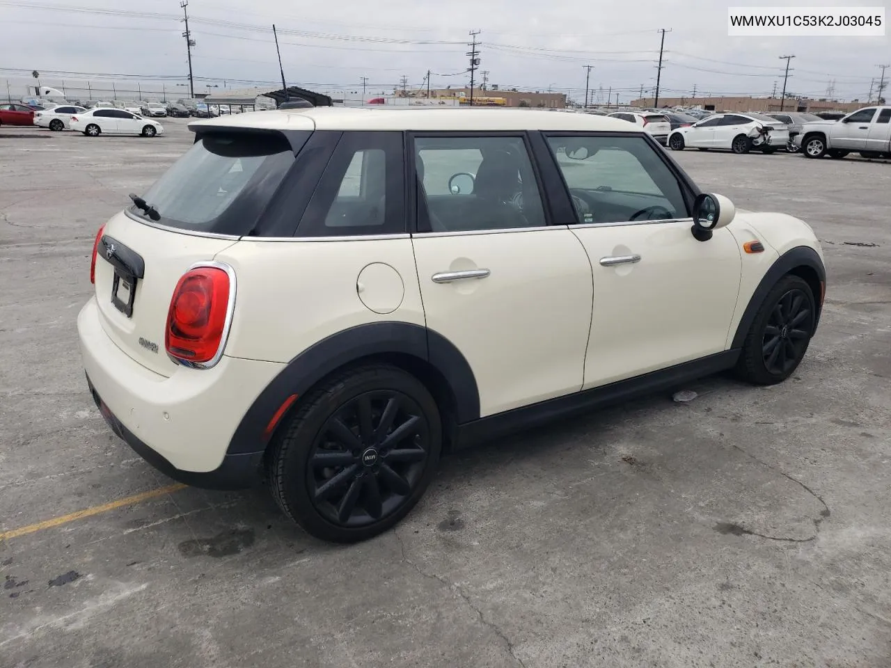 2019 Mini Cooper VIN: WMWXU1C53K2J03045 Lot: 72284474