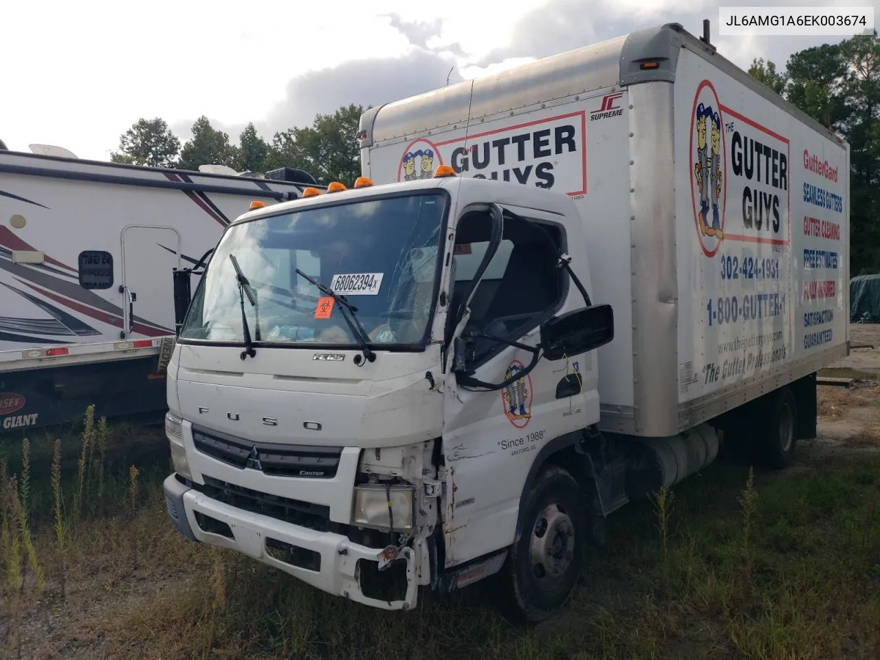 2014 Mitsubishi Fuso Truck Of America Inc Fe Fec52S VIN: JL6AMG1A6EK003674 Lot: 68062394