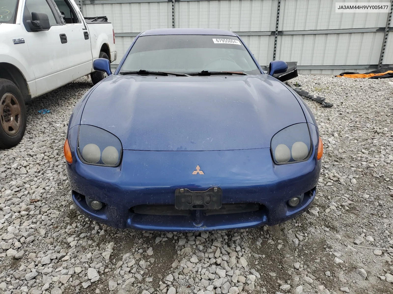 1997 Mitsubishi 3000 Gt VIN: JA3AM44H9VY005477 Lot: 67955004