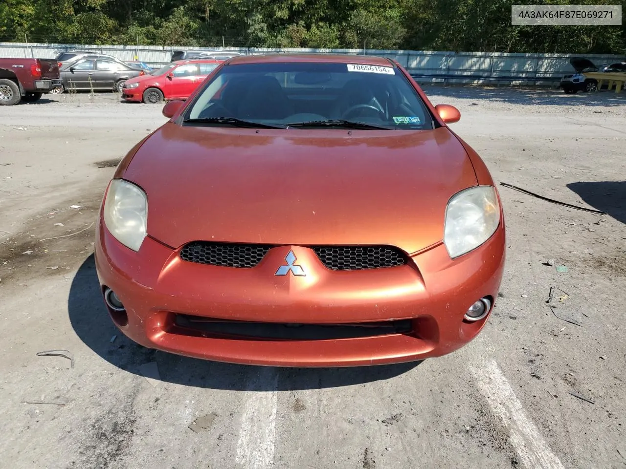 4A3AK64F87E069271 2007 Mitsubishi Eclipse Es