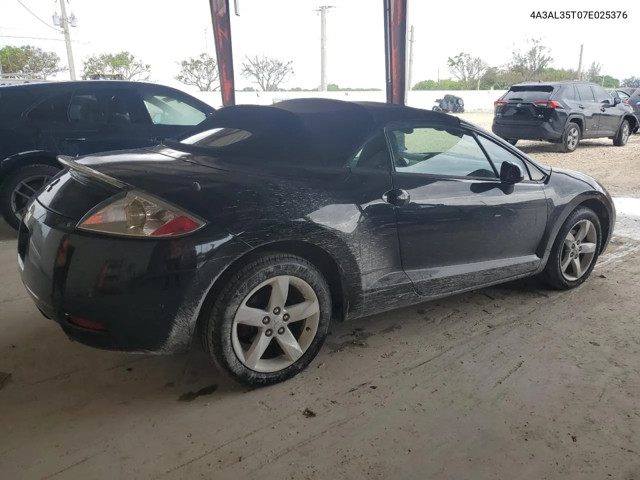 4A3AL35T07E025376 2007 Mitsubishi Eclipse Spyder Gt