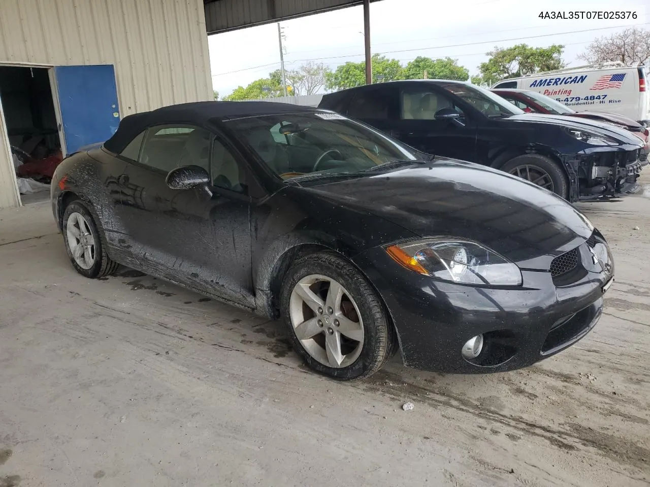 2007 Mitsubishi Eclipse Spyder Gt VIN: 4A3AL35T07E025376 Lot: 70914384