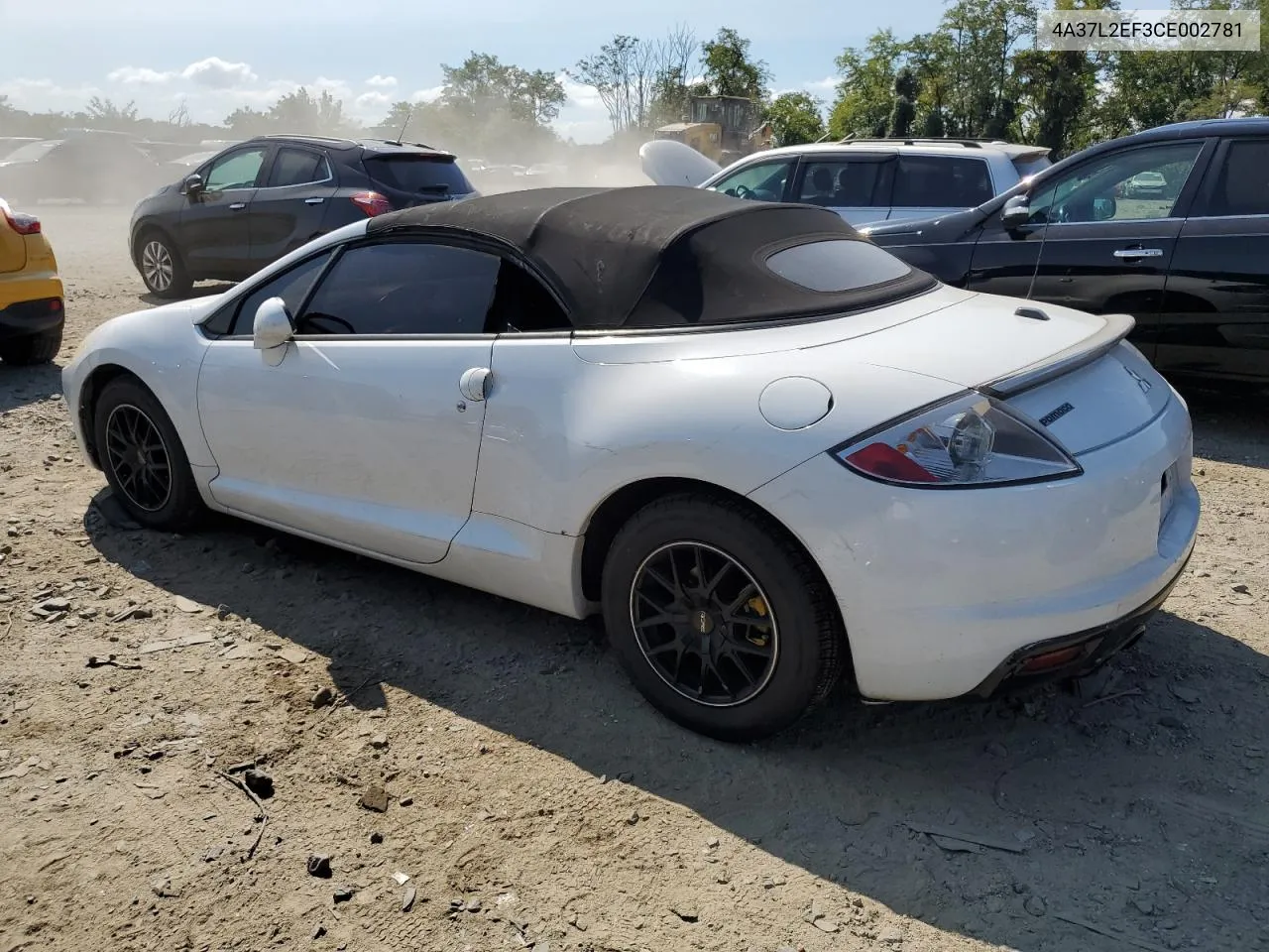 2012 Mitsubishi Eclipse Spyder Gs VIN: 4A37L2EF3CE002781 Lot: 71174024