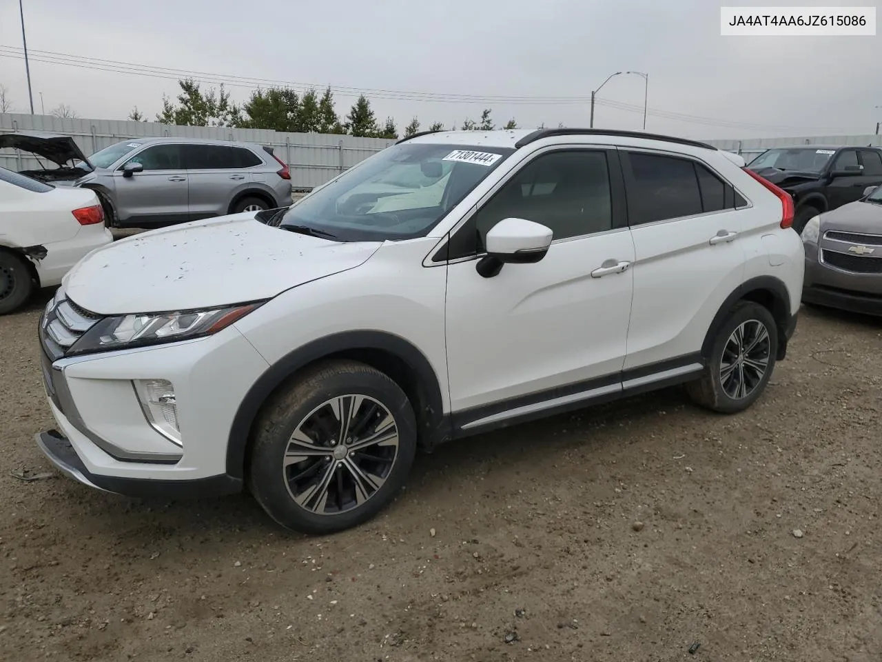 2018 Mitsubishi Eclipse Cross Le VIN: JA4AT4AA6JZ615086 Lot: 71301444