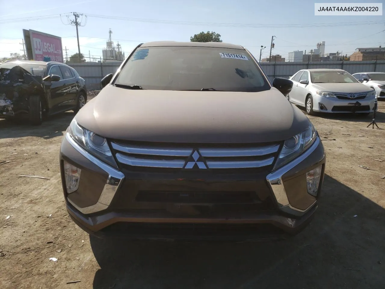 JA4AT4AA6KZ004220 2019 Mitsubishi Eclipse Cross Le