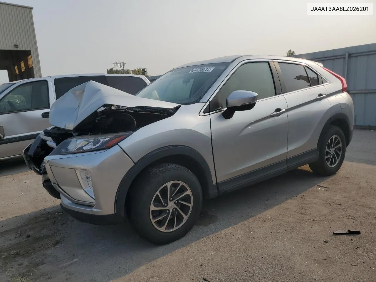 2020 Mitsubishi Eclipse Cross Es VIN: JA4AT3AA8LZ026201 Lot: 64276914