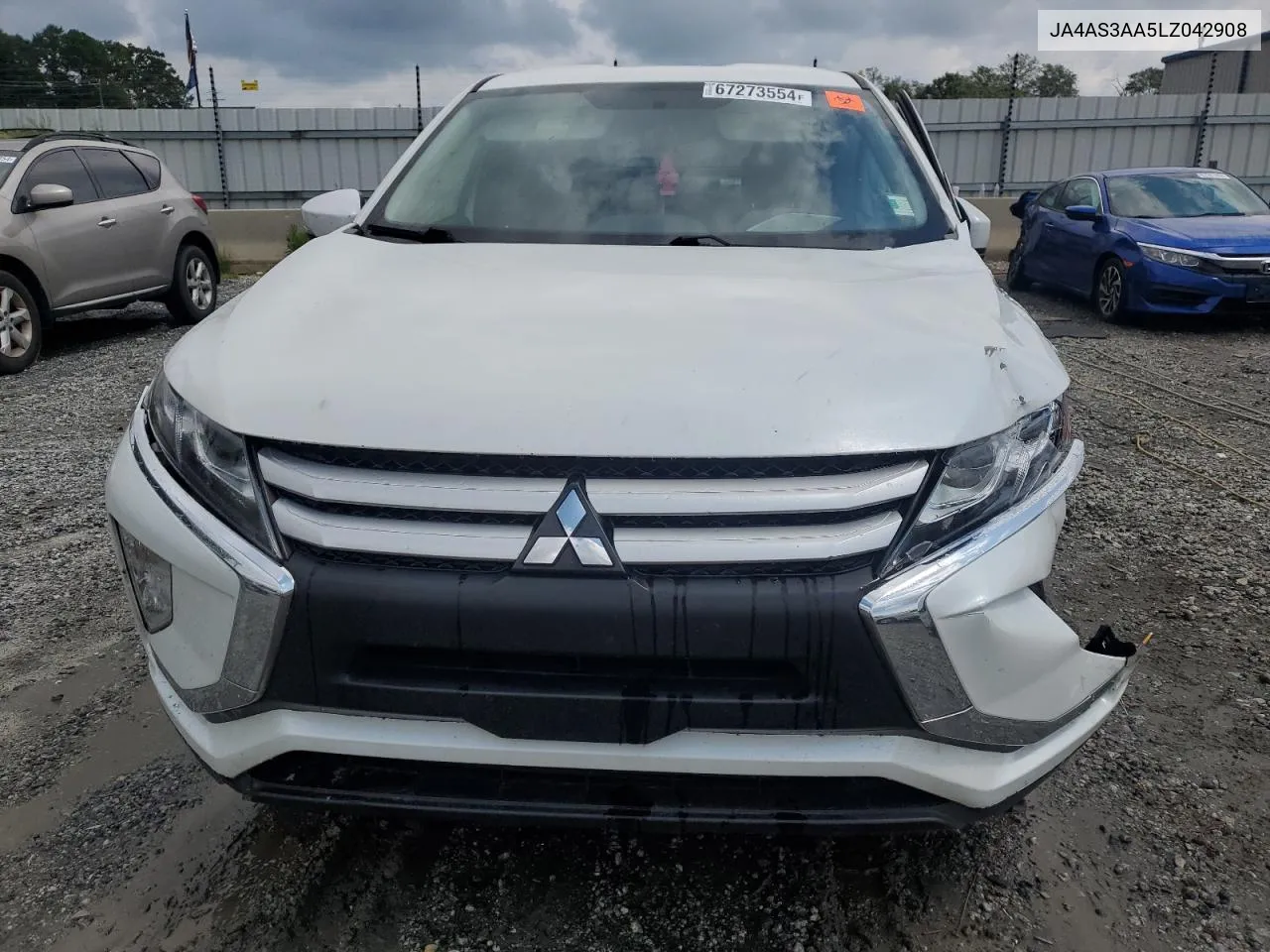 2020 Mitsubishi Eclipse Cross Es VIN: JA4AS3AA5LZ042908 Lot: 67273554