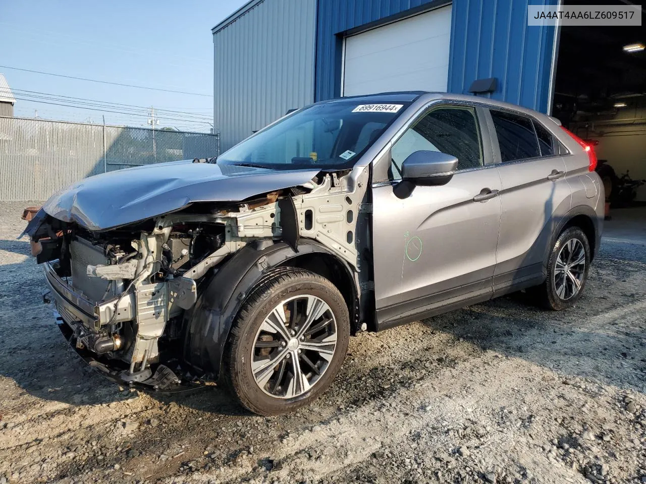 2020 Mitsubishi Eclipse Cross Le VIN: JA4AT4AA6LZ609517 Lot: 69916944