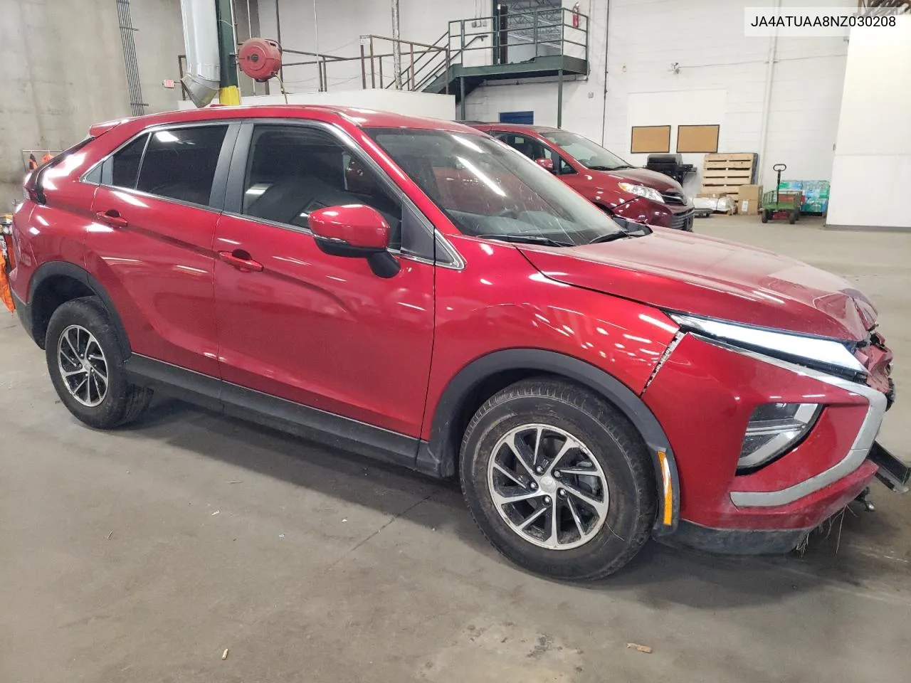 2022 Mitsubishi Eclipse Cross Es VIN: JA4ATUAA8NZ030208 Lot: 71041094