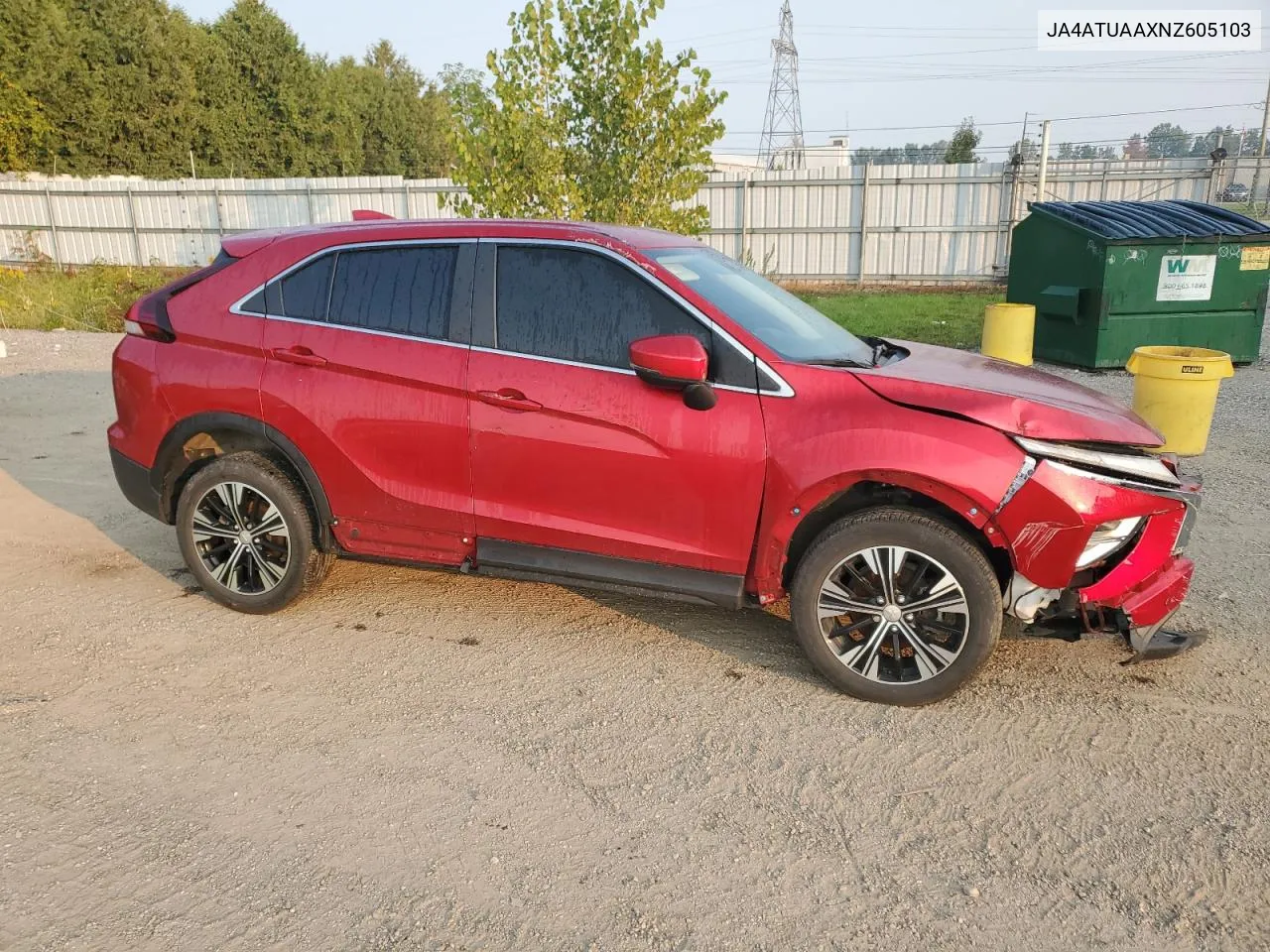 JA4ATUAAXNZ605103 2022 Mitsubishi Eclipse Cross Es