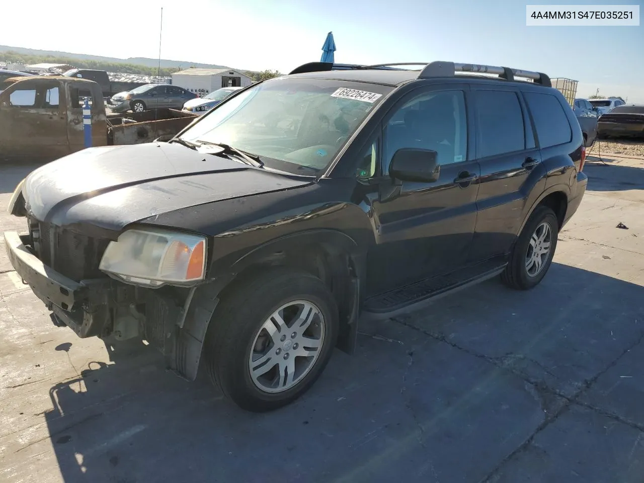 2007 Mitsubishi Endeavor Se VIN: 4A4MM31S47E035251 Lot: 69226474