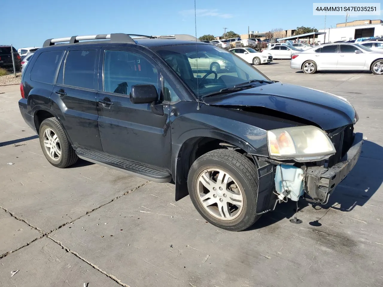 2007 Mitsubishi Endeavor Se VIN: 4A4MM31S47E035251 Lot: 69226474