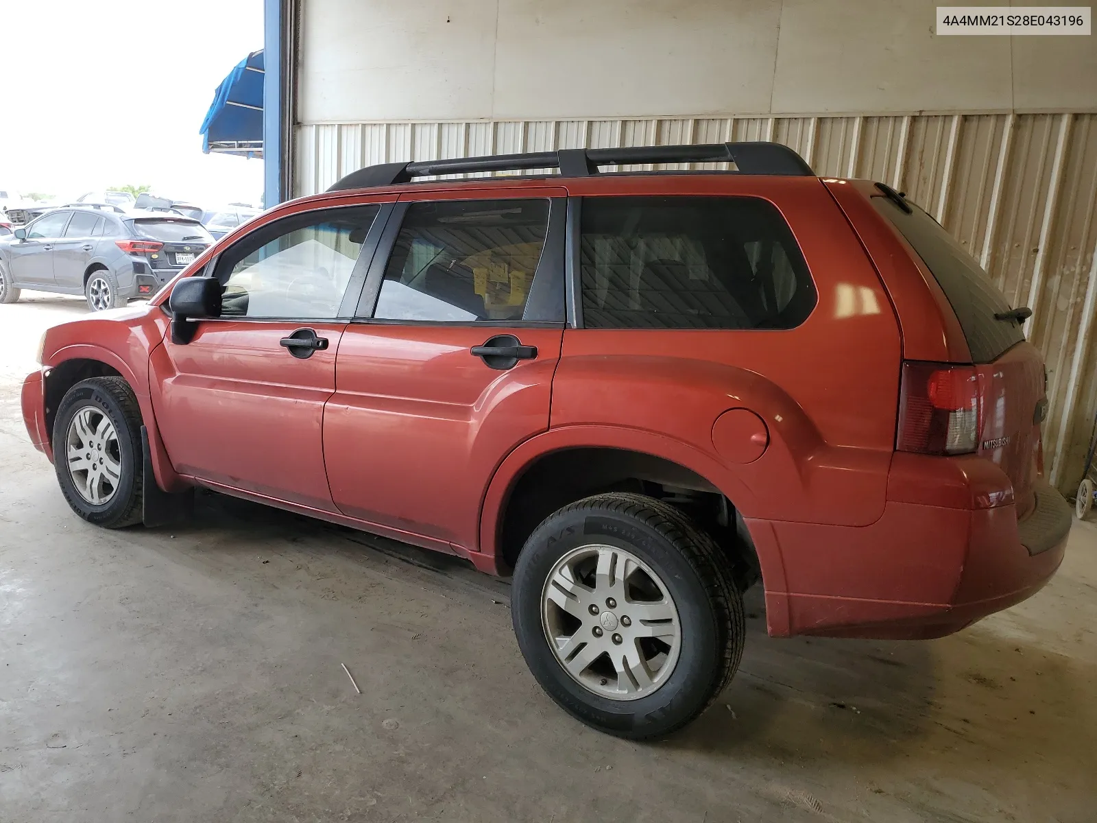 2008 Mitsubishi Endeavor Ls VIN: 4A4MM21S28E043196 Lot: 61939924